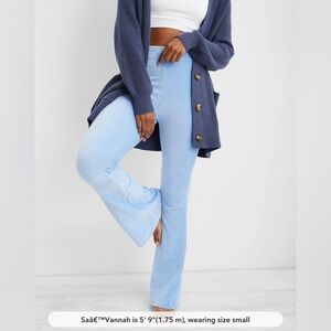 NWT Aerie Orange Corded Stretch Pants